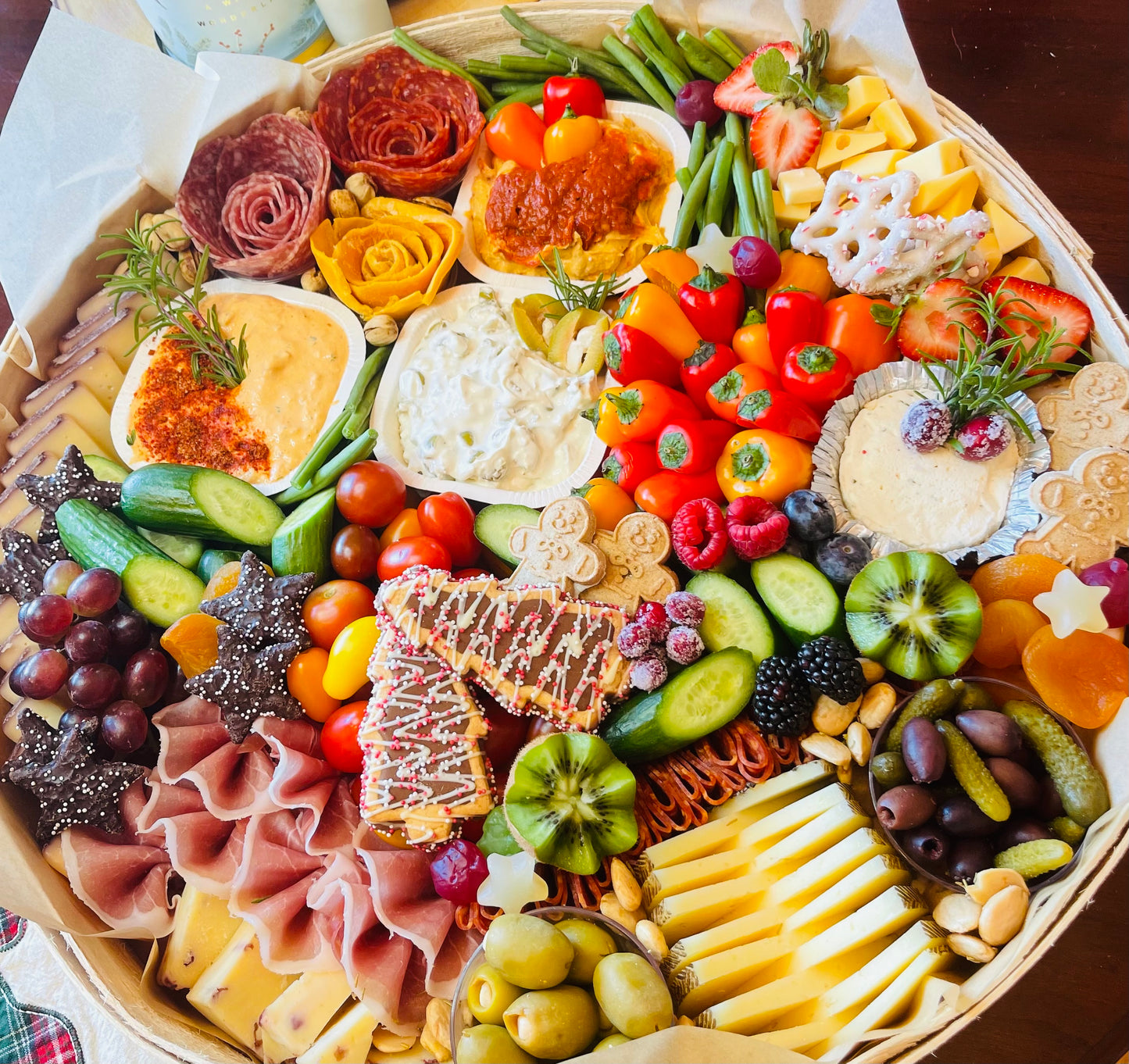 Large Charcuterie & Crudite Board